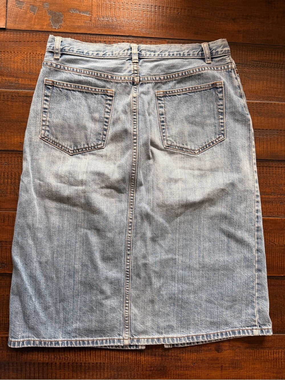 GAP Light Wash Denim Pencil Skirt - - Picture 4 of 5